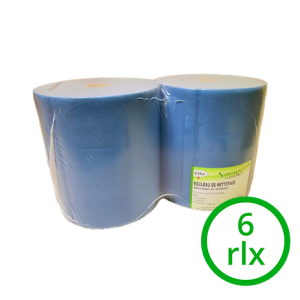 Produits chimiques industrie - Rouleau de papier Jumbo bleu cellulose