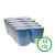Rouleau de papier Jumbo bleu, cellulose, 3 couches, 1'000 cps - par 10 rouleaux
