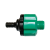 Clapet anti-retour noir/vert