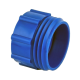 Produits chimiques industrie - Réduction de pompe pour fût de 200 lt (bleu) Gros diamètre standard