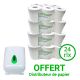 Rouleau de papier Midi, cellulose, 2 couches (4 sac de 6 roul) - ACTION