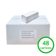 Essuie-mains zig-zag cellulose 2 couches (par 48 cartons de 3150 pces = 1 pal)