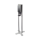 Distributeur automatique de lotion désinfectante sur pied en inox